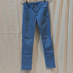 Light blue denim jeans